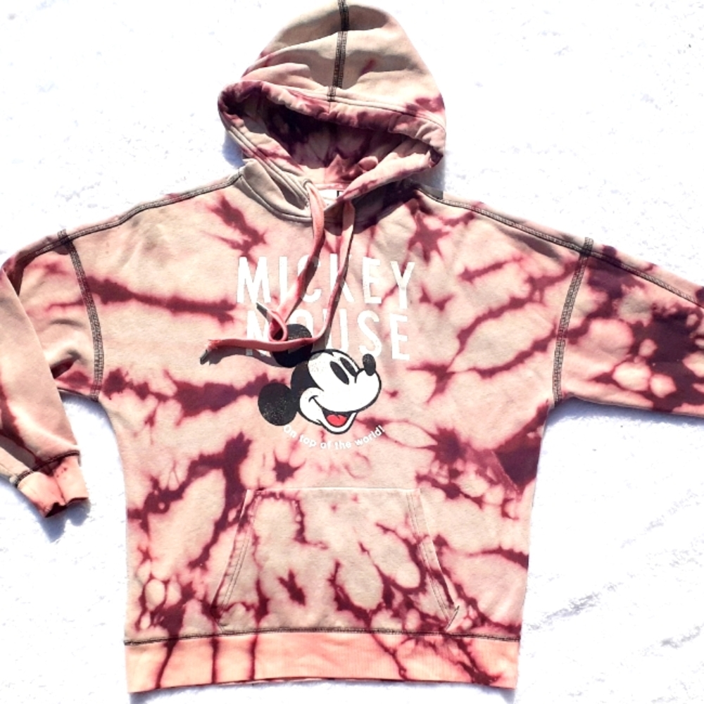 Mickey Mouse Tie Dye  Hoodie